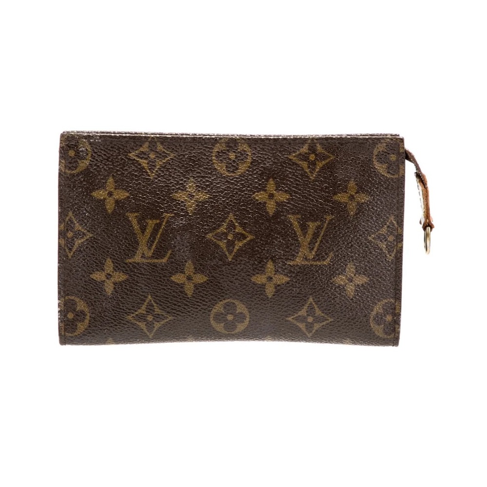 Authentic LV Monogram Petit Bucket Pouch